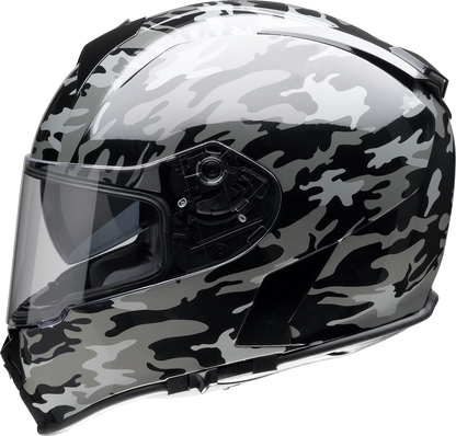 Z1R Warrant Helmet - Camo - Black/Gray - Small 0101-14366