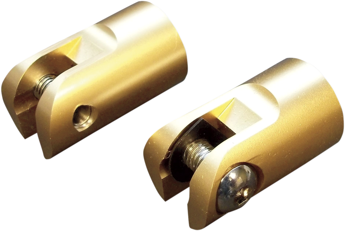 ACCUTRONIX Footpeg Mount - Brass FPMT450-5