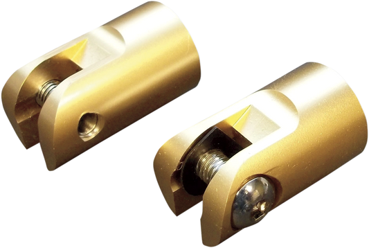 ACCUTRONIX Footpeg Mount - Brass FPMT450-5