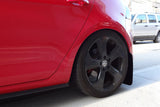 Rally Armor 15-21 VW Golf/GTI/TSI Black UR Mud Flap w/ White Logo MF37-UR-BLK/WH