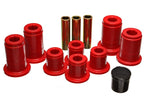 Energy Suspension Frt Control Arm Bushing Set - Red 4.3168R