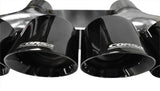 Corsa 15-15 Chevrolet Corvette 6.2L V8 Quad 45in Polished Black Pro-Series Tip Kit 14062BLK