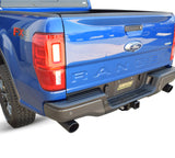 Gibson 19-22 Ford Ranger Lariat 2.3L 2.5in Cat-Back Dual Sport Exhaust - Black Elite 69550B