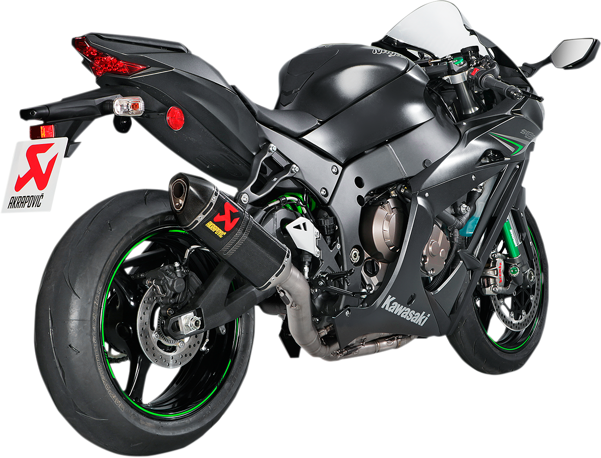 Escape AKRAPOVIC Evolution - Titanio/Fibra de Carbono Ninja ZX-10RR 2016-2020 S-K10E9-ZC 1810-2366 