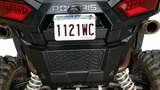 MOOSE UTILITY LED License Plate Bracket - Black LP-L75CB-M