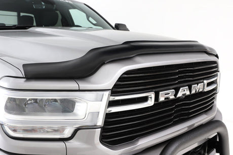 AVS 19-20 RAM 2500 / 19-23 RAM 4500/5500 High Profile Bugflector Hood Shield - Smoke 23614