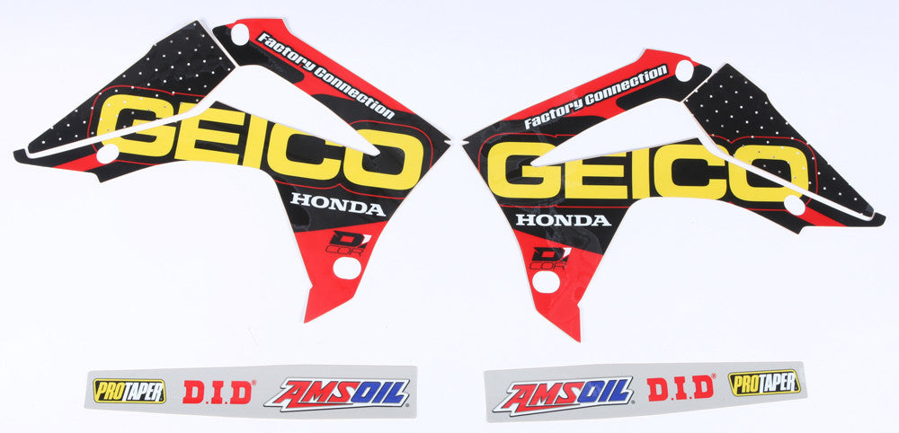 D-COR 16 Geico Honda Complete Graphic Kit 10-10-0830