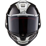 IN STOCK ALPINESTARS Supertech R10 Helmet - Element - Carbon/Silver/Black - XL 8200324-1368-XL