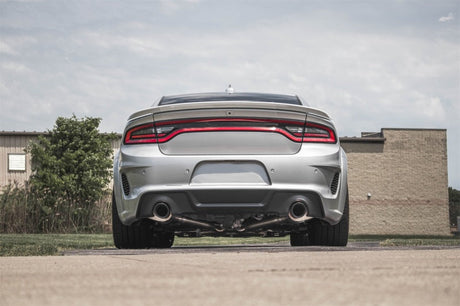 Corsa 15-21 Charger SRT/Hellcat/Redeye 2.75in Valved Catback DRE w/ Single 4.5in Blk PVD Tips 21072BLK