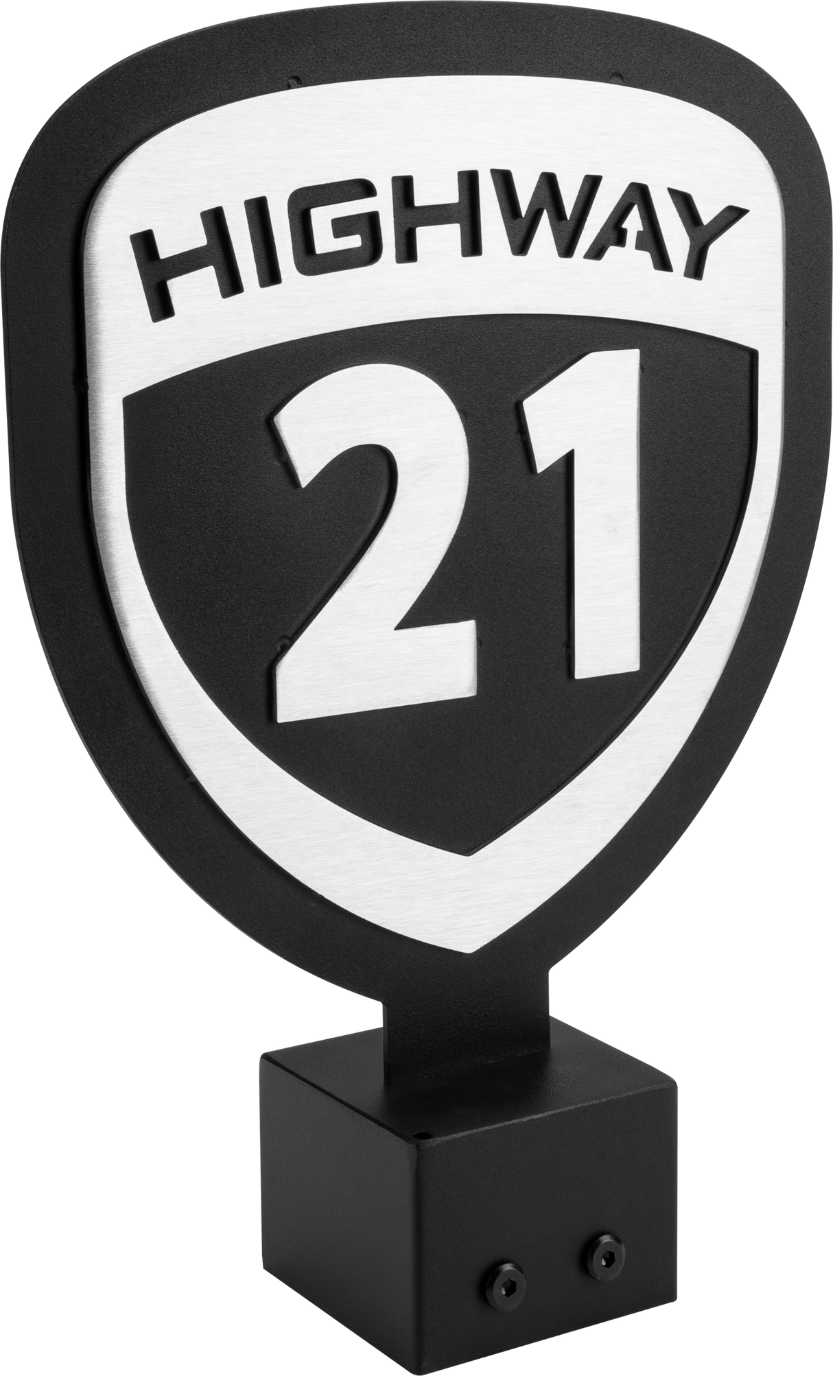HIGHWAY 21 Helmet Tree Header Sign 489-9910
