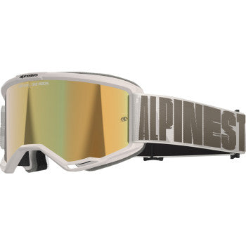 ALPINESTARS GOGGLES Vision 5 Goggle - Hollow - Wind - Gold Mirror  5102225-7311