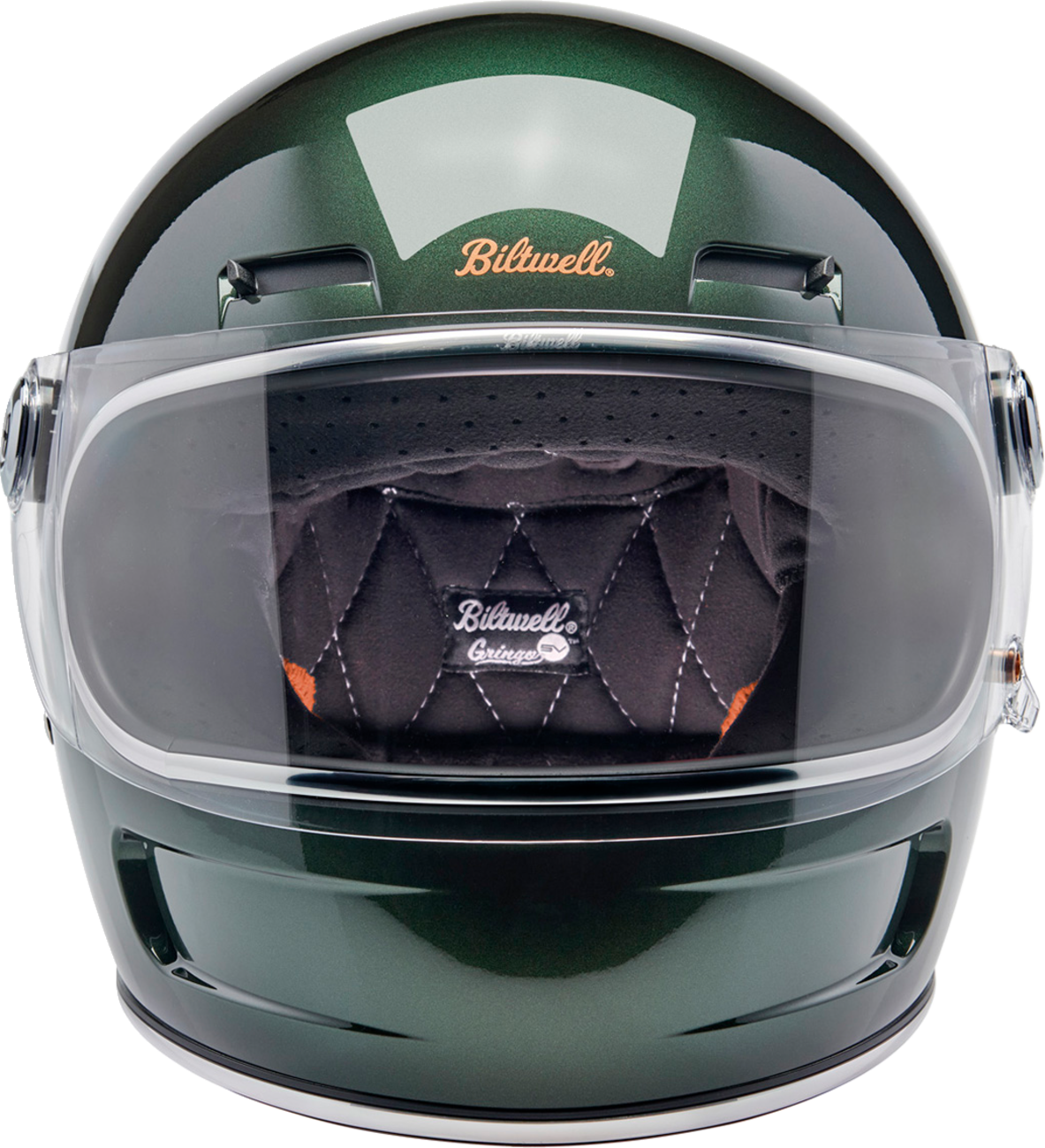 BILTWELL Gringo SV Helmet - Metallic Sierra Green - Medium 1006-324-503