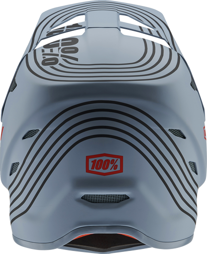 100% Status Helmet - Caltec/Gray - Medium 80010-00009
