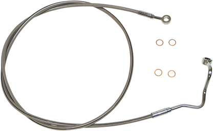 MAGNUM Brake Line - Upper - ABS - Stainless Steel SSC1415-69