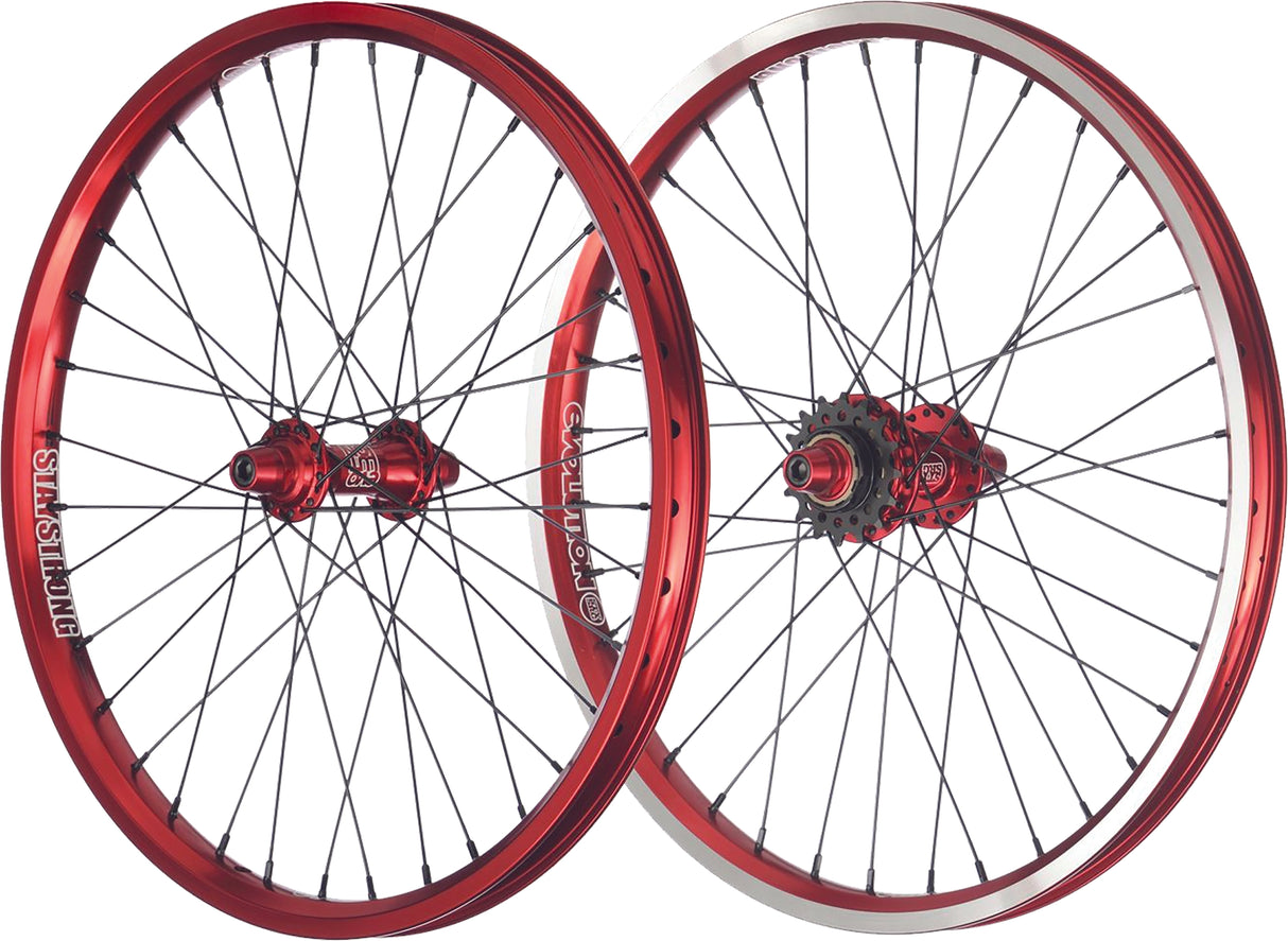 STAYSTRONG Evolution Wheel Set 1.75" Red U-SS6006