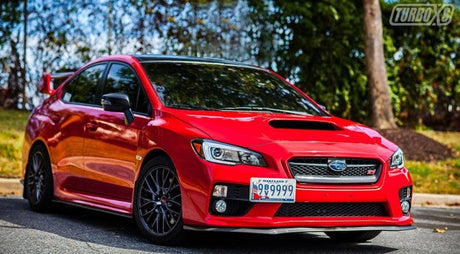 Turbo XS 15-17 Subaru WRX/STI License Plate Relocation Kit TOWTAG-W15