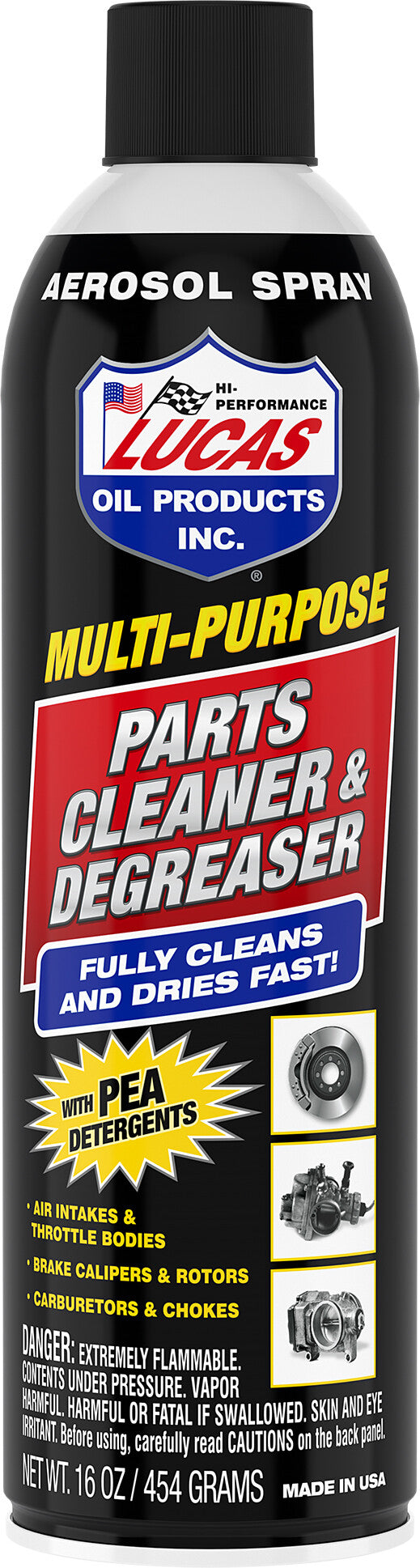LUCASParts Cleaner And Degreaser 16oz 12/Case11115