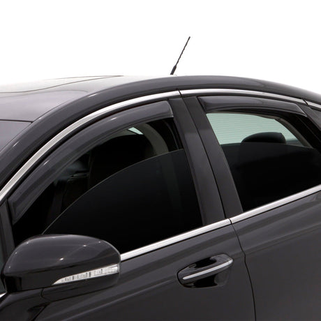 AVS 08-12 Ford Escape Ventvisor In-Channel Front & Rear Window Deflectors 4pc - Smoke 194001