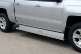 Deezee 08-14 Ford Econoline/E-Series Van Running Board Cab Section Brite-Tread Aluminum (Front Door) DZ 2045