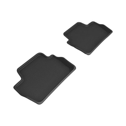 3D MAXpider 22-23 BMW 2 Series Coupe KAGU 2nd Row Floor Mats - Black L1BM12521509