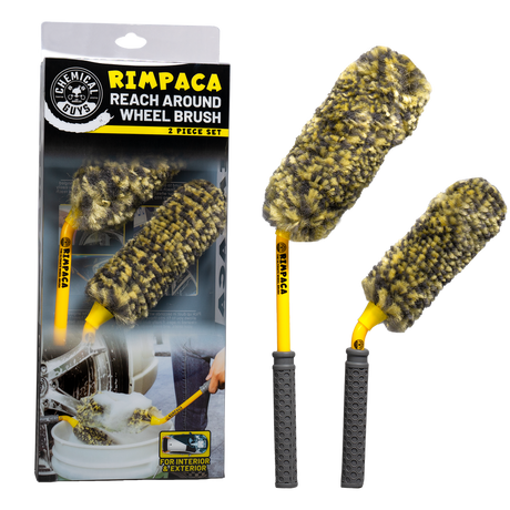 Chemical Guys Rimpaca Reach Around Ultimate Wheel Brush Set - 2 Pcs ACC615
