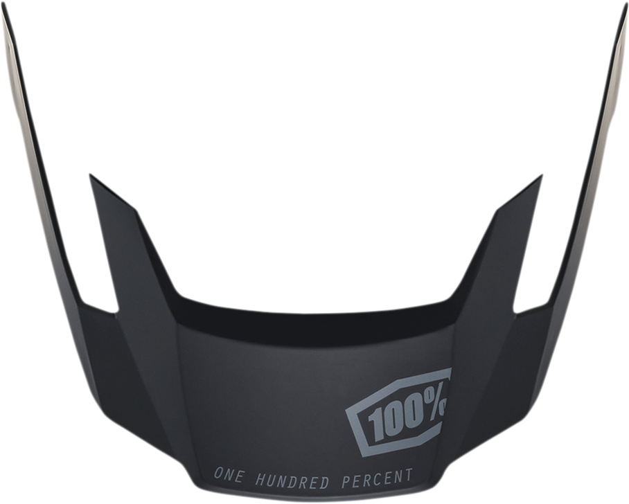 100% Altec Visor - Black - XS/S 89025-00001