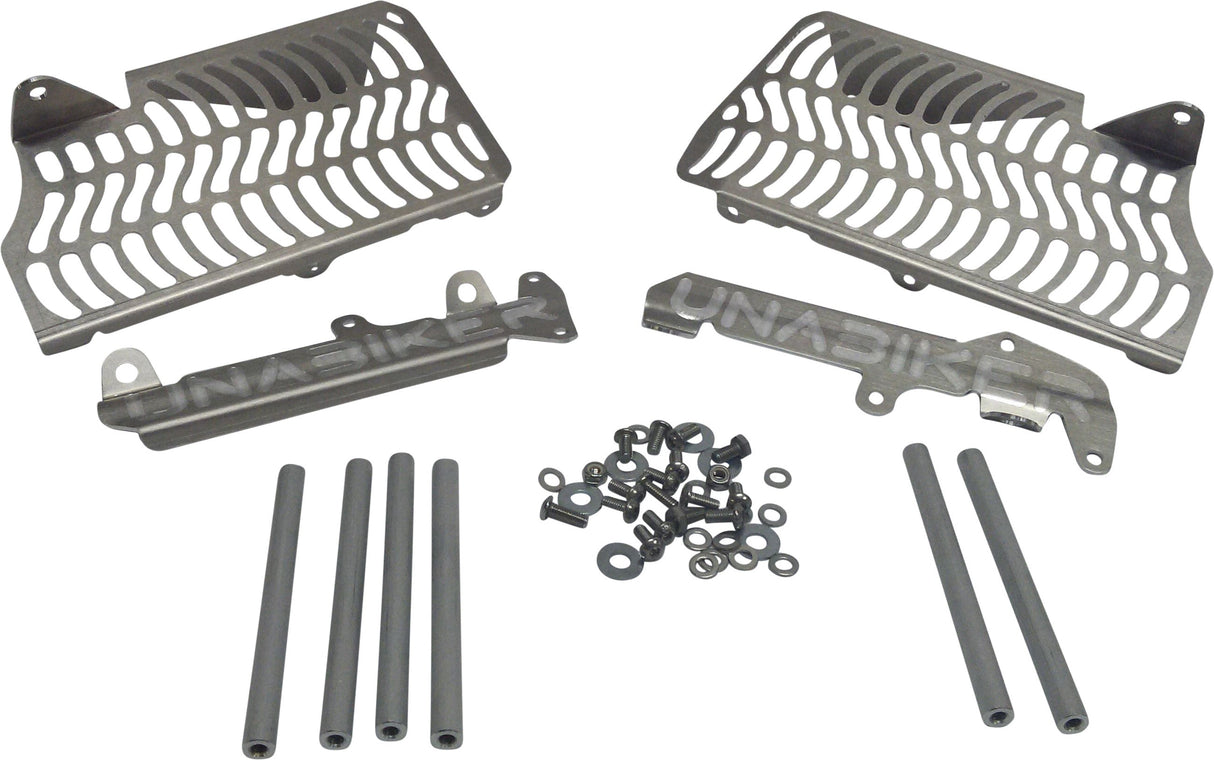 UNABIKER Radiator Guard Natural HF250R4-A