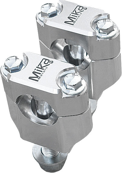 MIKA METALSBar Clamps Rubber Mounted 1-1/8" SilSILVER MK-SI-118