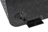 Deezee Universal Tanks - Wedge Rectangle Black Tread Aluminum DZ 92556B