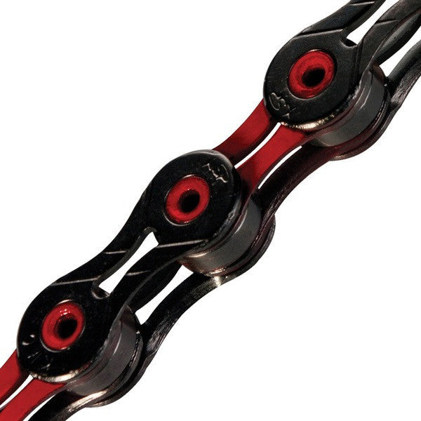 KMCX11 Sl Dlc 11/128" Chain Black/Red 11 Speed7 66759 71162 7