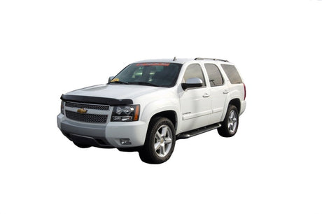 AVS 07-13 Chevy Avalanche High Profile Bugflector II Hood Shield - Smoke 25303