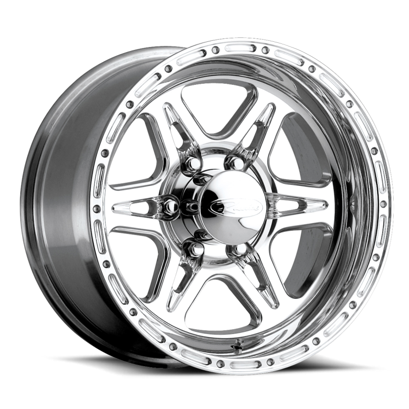 Raceline 886 Renegade 17x9in / 5x127 BP / 0mm Offset / 83.82mm Bore - Polished Wheel 886-79050