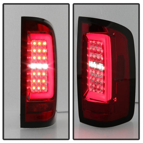 Spyder Chevy Colorado 2015-2017 Light Bar LED Tail Lights - Red Clear ALT-YD-CCO15-LED-RC 5085269
