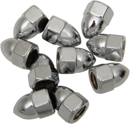 DRAG SPECIALTIES Nut - Acorn - Chrome - 5/16"-18 MPB105