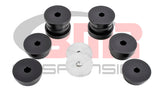 BMR 15-17 S550 Mustang Rear Cradle Bushing Kit (Delrin) - Black BK048