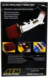 AEM DryFlow Air Filter - Round 2.75in ID x 6.25in OD x 8.25in H fits 2007-2014 Ford/Volvo AE-20993
