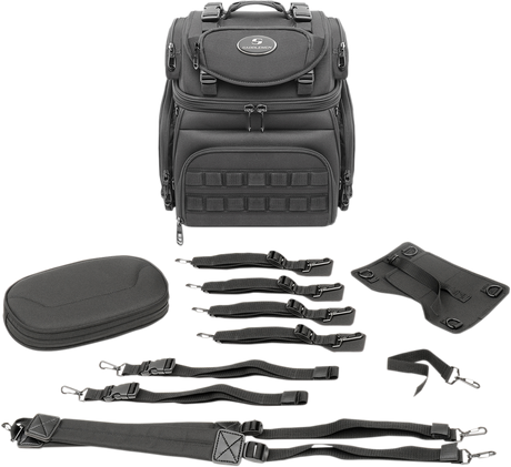 SADDLEMEN Sissy Bar Bag - BR1800 Tactical 3515-0207