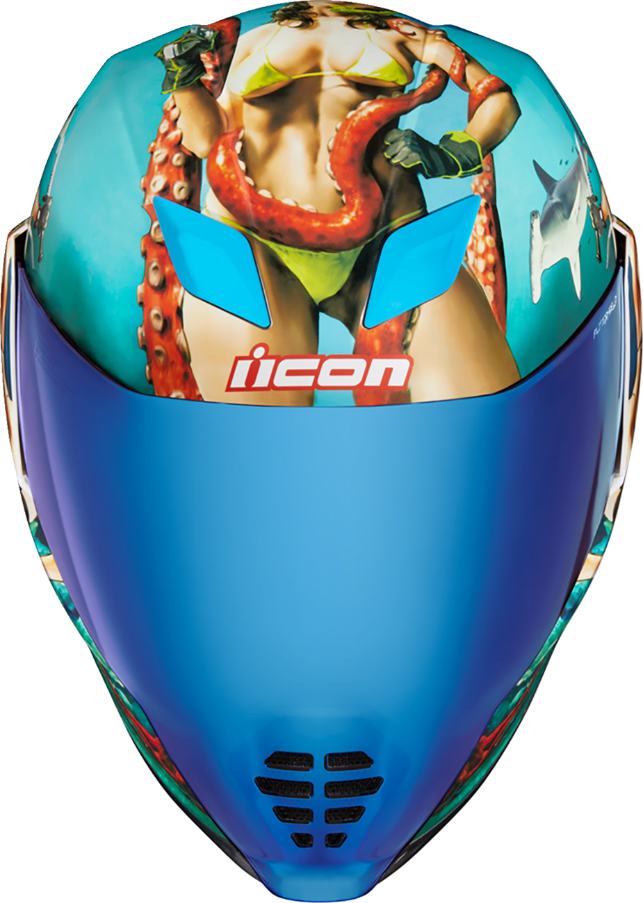 ICON Airflite™ Helmet - Pleasuredome4 - Blue - XS 0101-15000