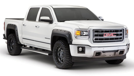 Bushwacker 16-18 GMC Sierra 1500 Pocket Style Flares 4pc - Black 40974-02
