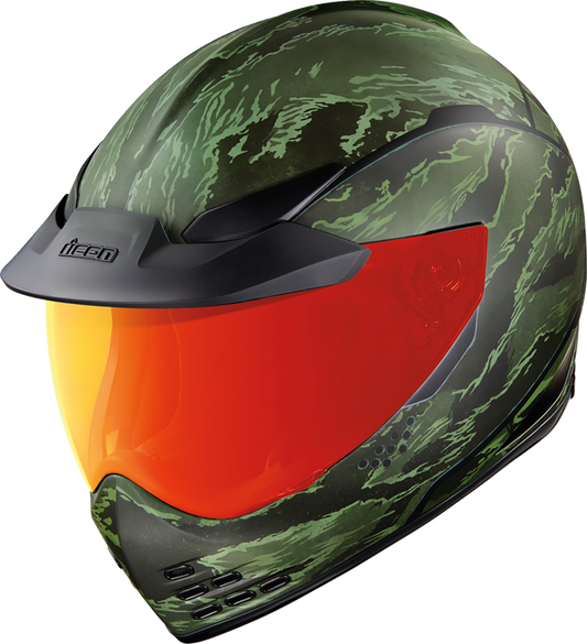 ICON Domain™ Helmet - Tiger's Blood - Green - Large 0101-14926