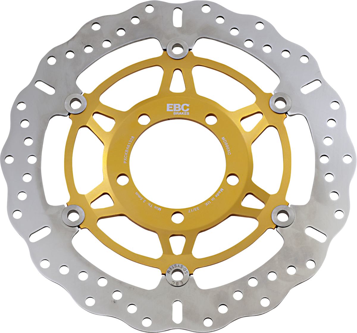 EBC Brake Rotor - Triumph - MD800XC MD800XC