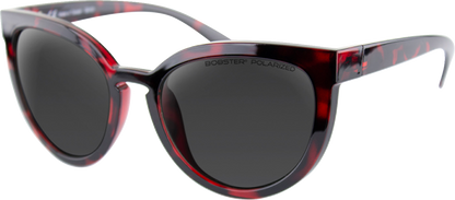 BOBSTER Sail Sunglasses - Gloss Red Tortoise - Smoke Polarized BSAL001P