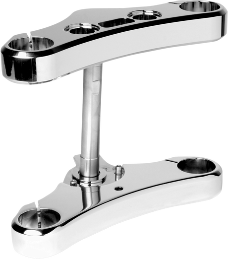 ACCUTRONIX Elite Triple Tree - Chrome - 49 mm - 3° Rake TMD349-ESC