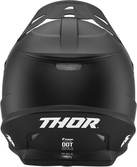 THOR Sector Helmet - Blackout - Large 0110-5571