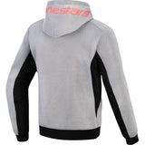 ALPINESTARS Chrome Super Airflow Hoodie - Black/Mid Gray/Red Fluo - 3XL 4200226-1196-3XL