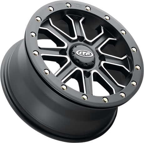 ITP Wheel - Inertia - Front - Black - 15x7 - 4/137 - 6+1 (+50 mm) 1522528727B