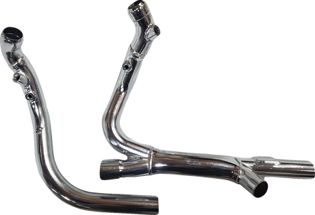 KHROME WERKS Hideaway Header  For '21-'22 Thunderstroke models; works with OEM or aftermarket replacement mufflers. 200200