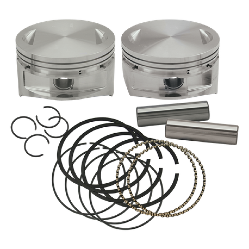 S&S Cycle 84-99 BT 4in x 4-1/2in Piston Set - .020in 92-1412