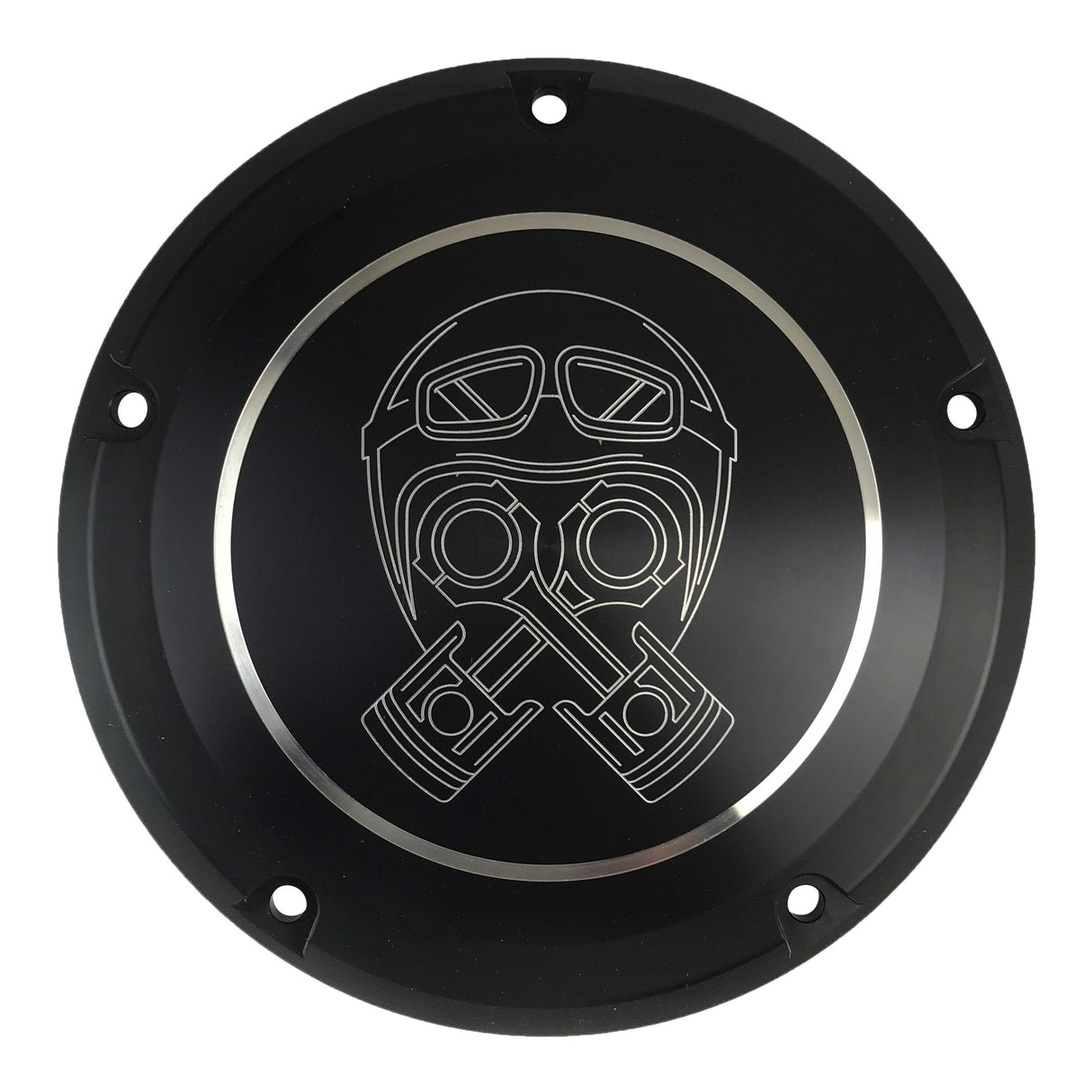 BRASS BALLS Piston Helmet Derby Cover M8 BB03-157