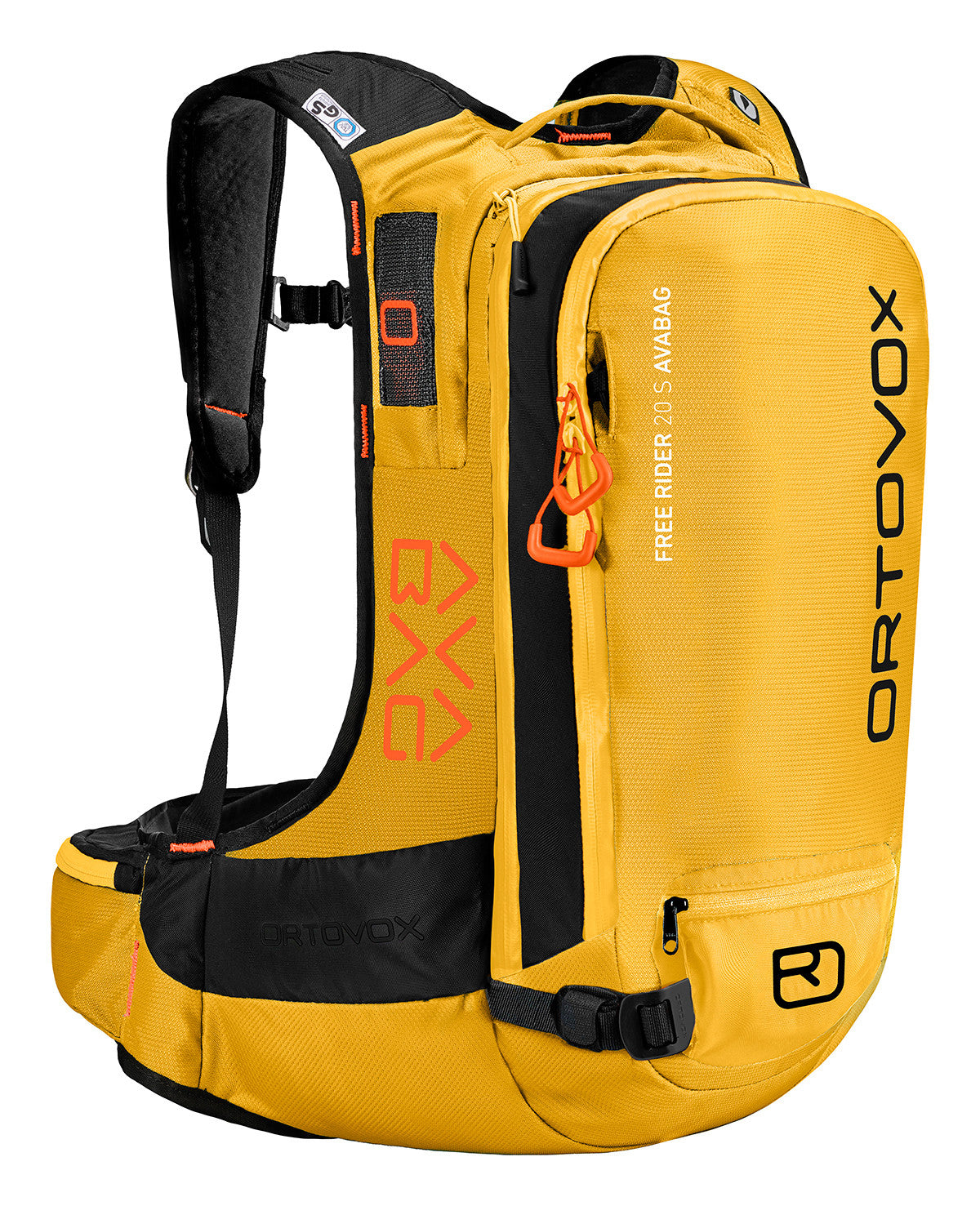 ORTOVOXFree Rider 22 Avabag Yellow Stone46738 00004